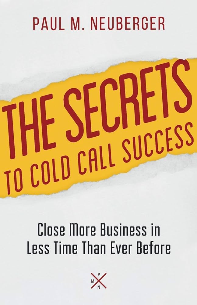 The Secrets to Cold Call Success book cover