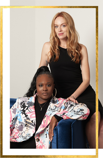 Authors Amelia Forczak and Jaqueta King