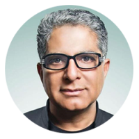 Deepak Chopra portrait