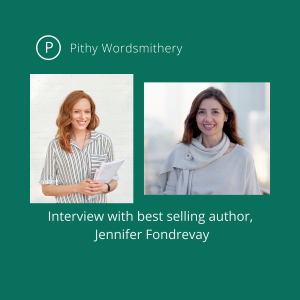 Interview with best selling author Jennifer Fondrevay