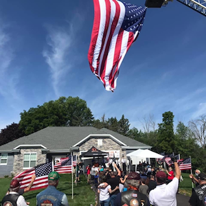 Wounded War Veteran Receives New Home
