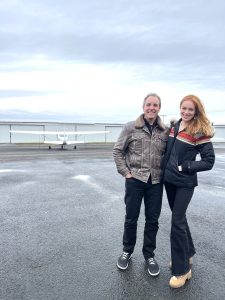 Darren Pleasance and Amelia Forczak