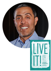 Jairek Robbins with their book